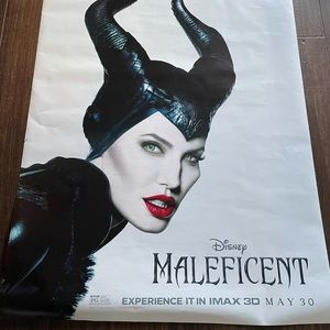maleficent movie poster imax 48x70 large